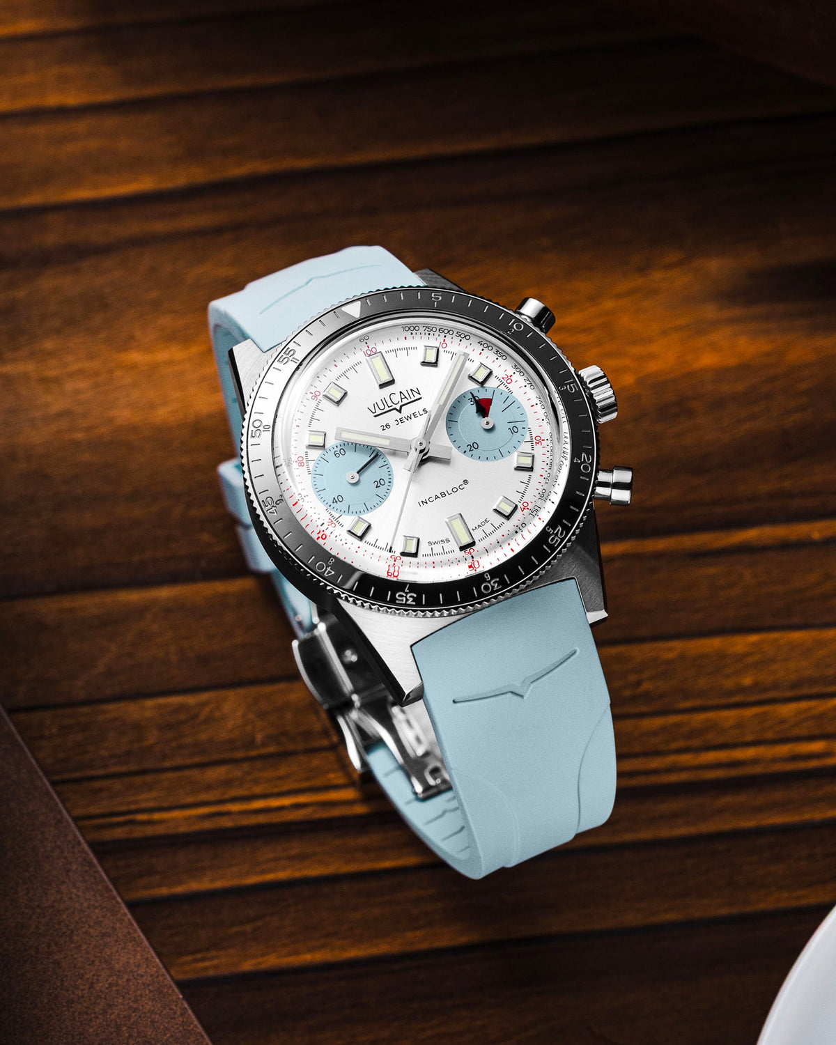 Vulcain Skindiver Chronograph ICE BLUE 590176BL7.BHM286