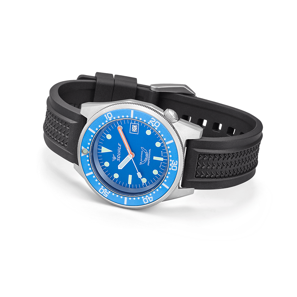 Squale 1521 Blue Blasted 1521BLUEBL.VO