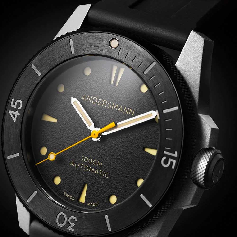 Andersmann OCEANMASTER II 1000M ANN0856 ETA Swiss Made