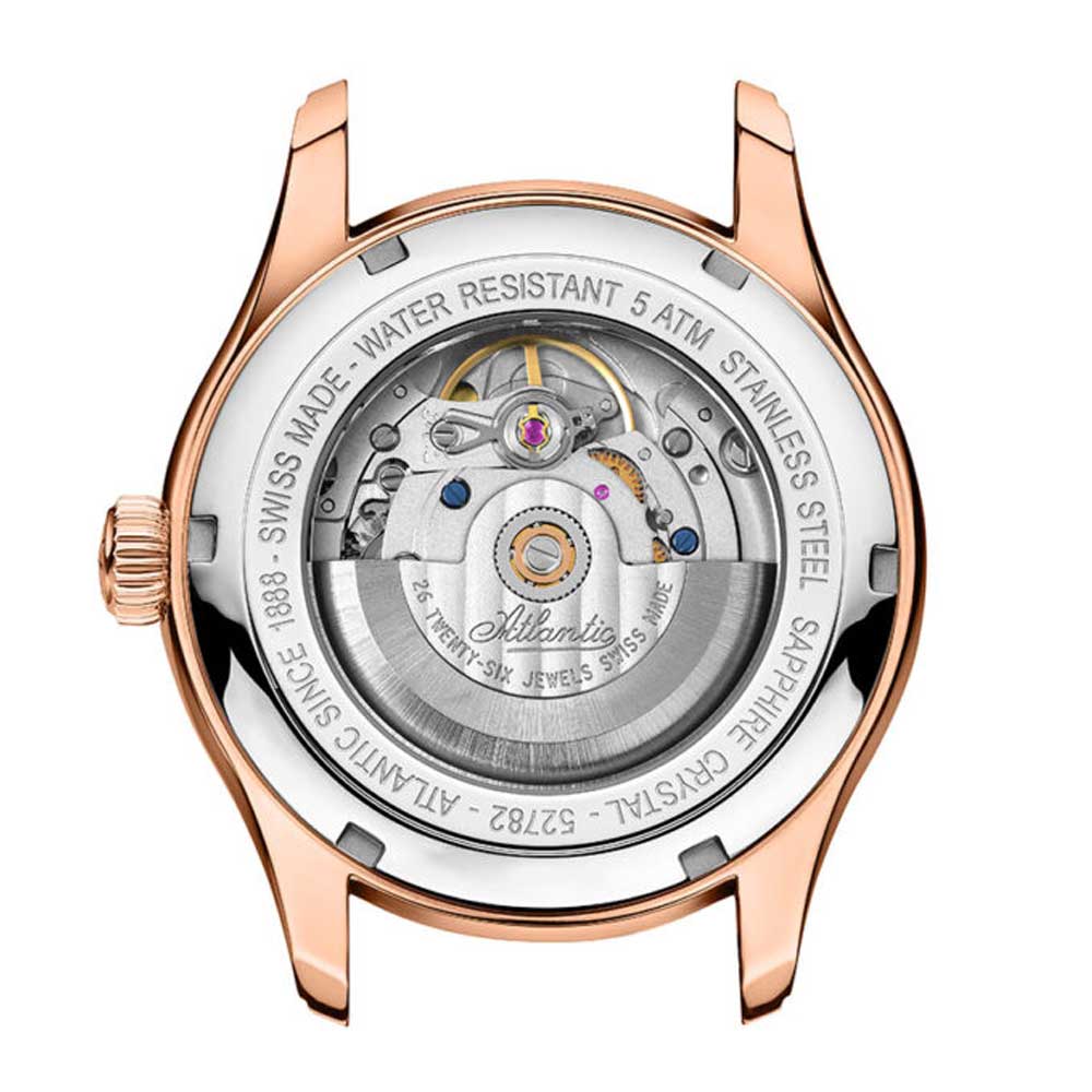 Atlantic Worldmaster Automatic Pointer Date | Rose Gold PVD