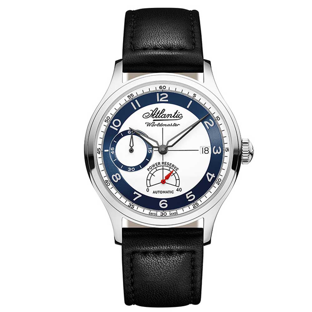 Atlantic Worldmaster Original Power Reserve Automatic | White & Blue 53782.41.13