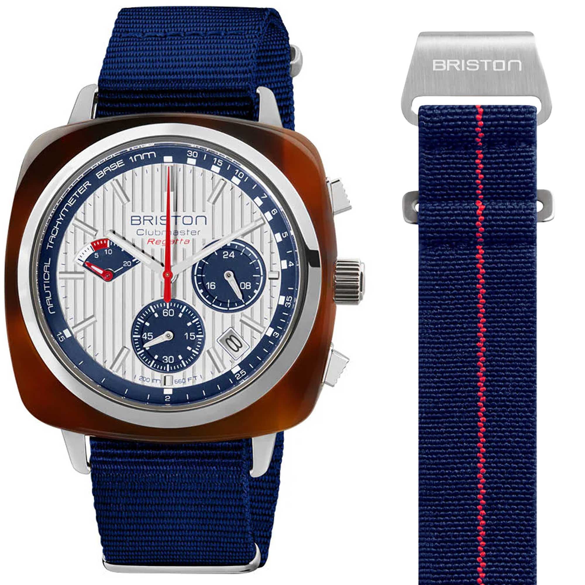 Montre de démonstration n°3 BRISTON Streamliner URBAN 10th chronographe noir