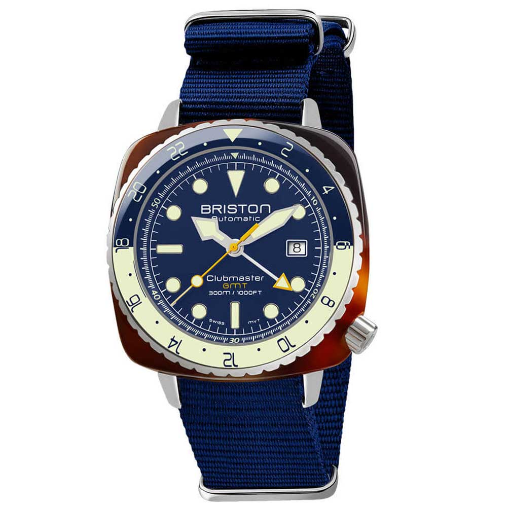CLUBMASTER DIVER PRO GMT ACETATE – BLUE 24844.SA.T.15.NNB