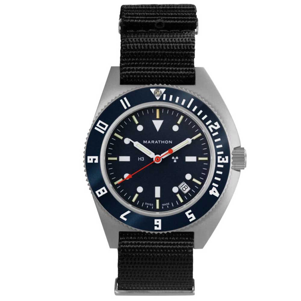 Chronofactum MARATHON Blue Yonder SSNAV-D Steel Navigator Quarz WW194013SS