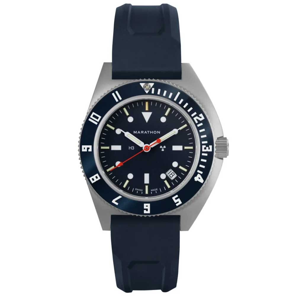 Chronofactum MARATHON Blue Yonder SSNAV-D Steel Navigator Quarz WW194013SS