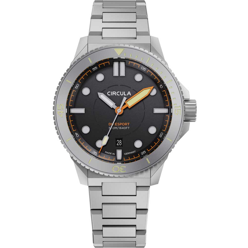 Circula DiveSport Titan Black Taucheruhr