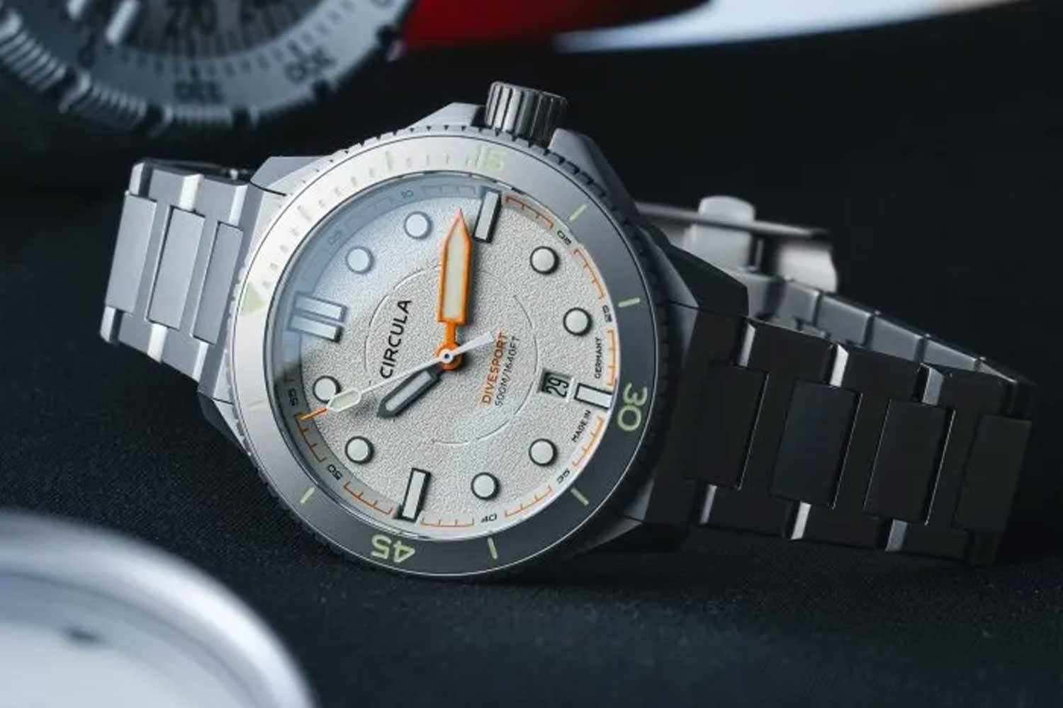 Circula DiveSport Titan Grey Taucheruhr