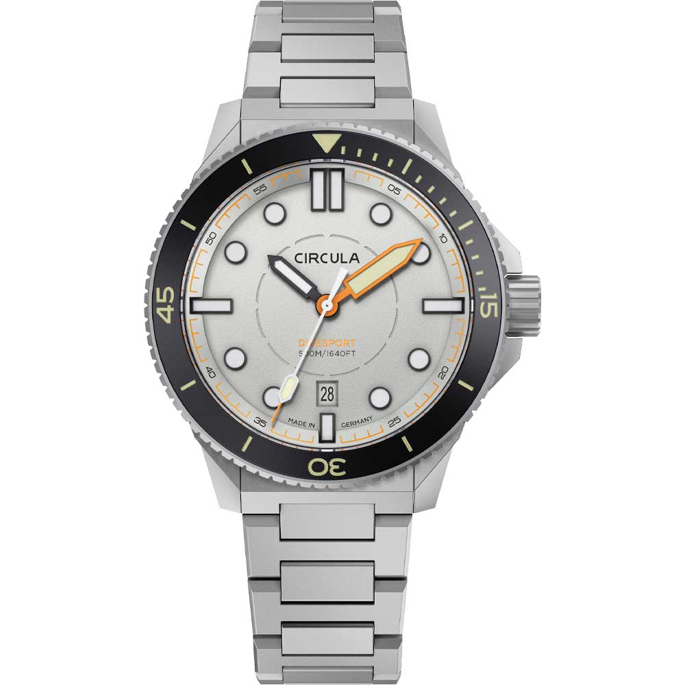 Circula DiveSport Titan Grey Taucheruhr