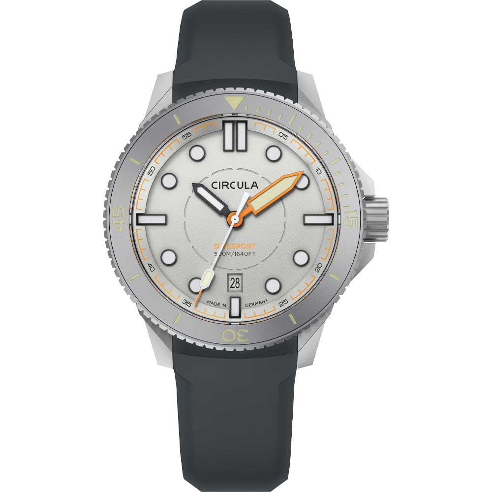 Circula DiveSport Titan Grey Taucheruhr