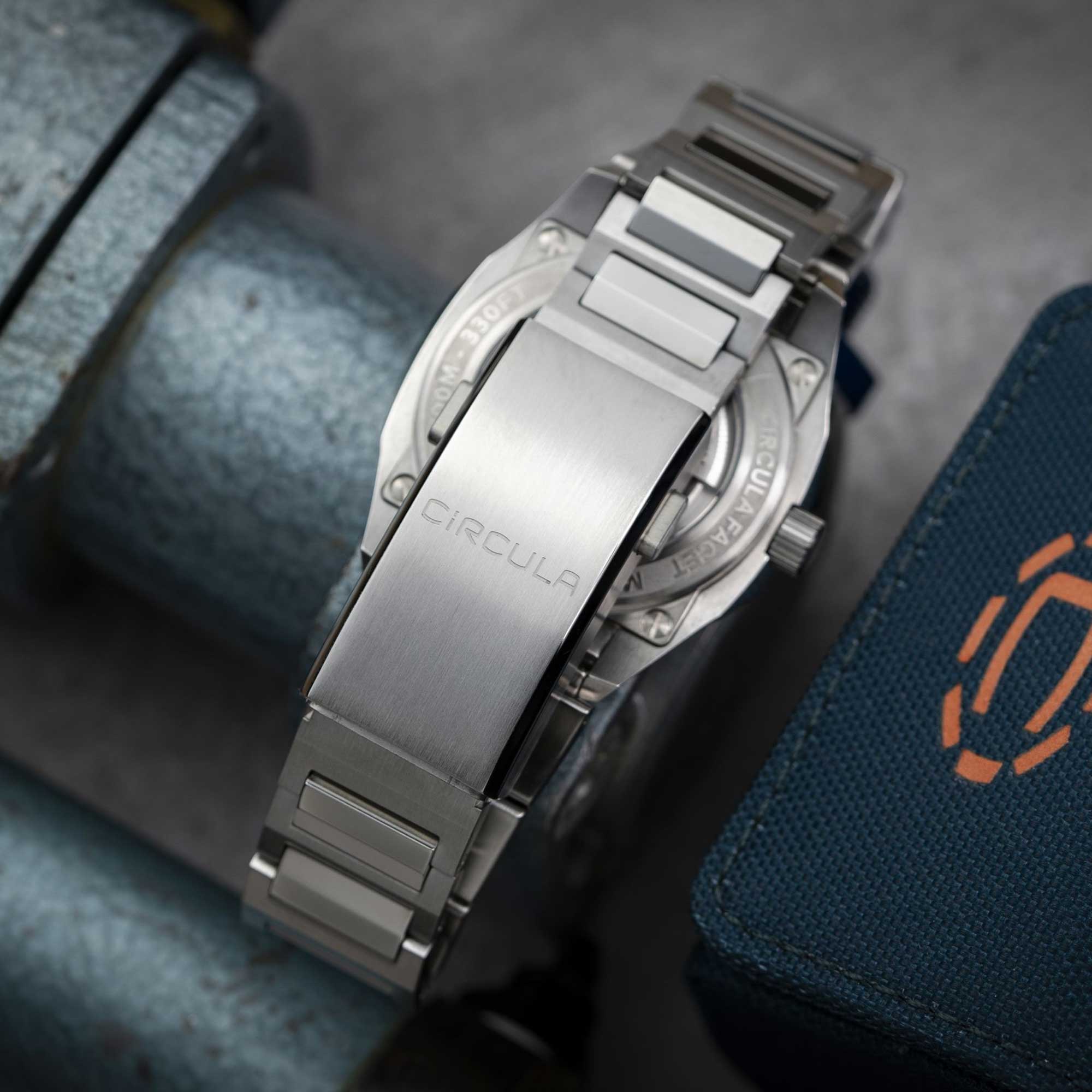 Circula Facet Brown - Steel bracelet