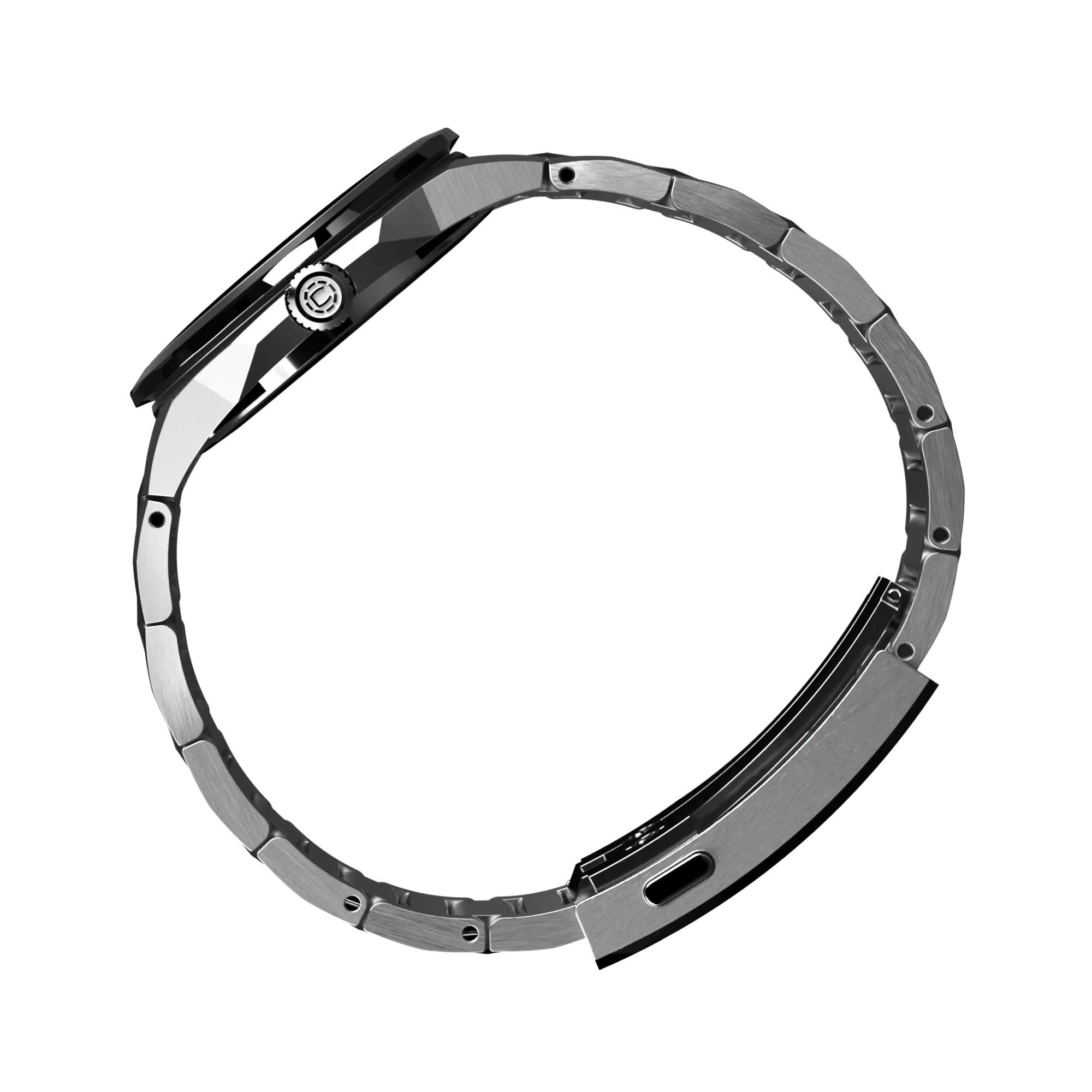 Circula Facet Petrol - Stållänk