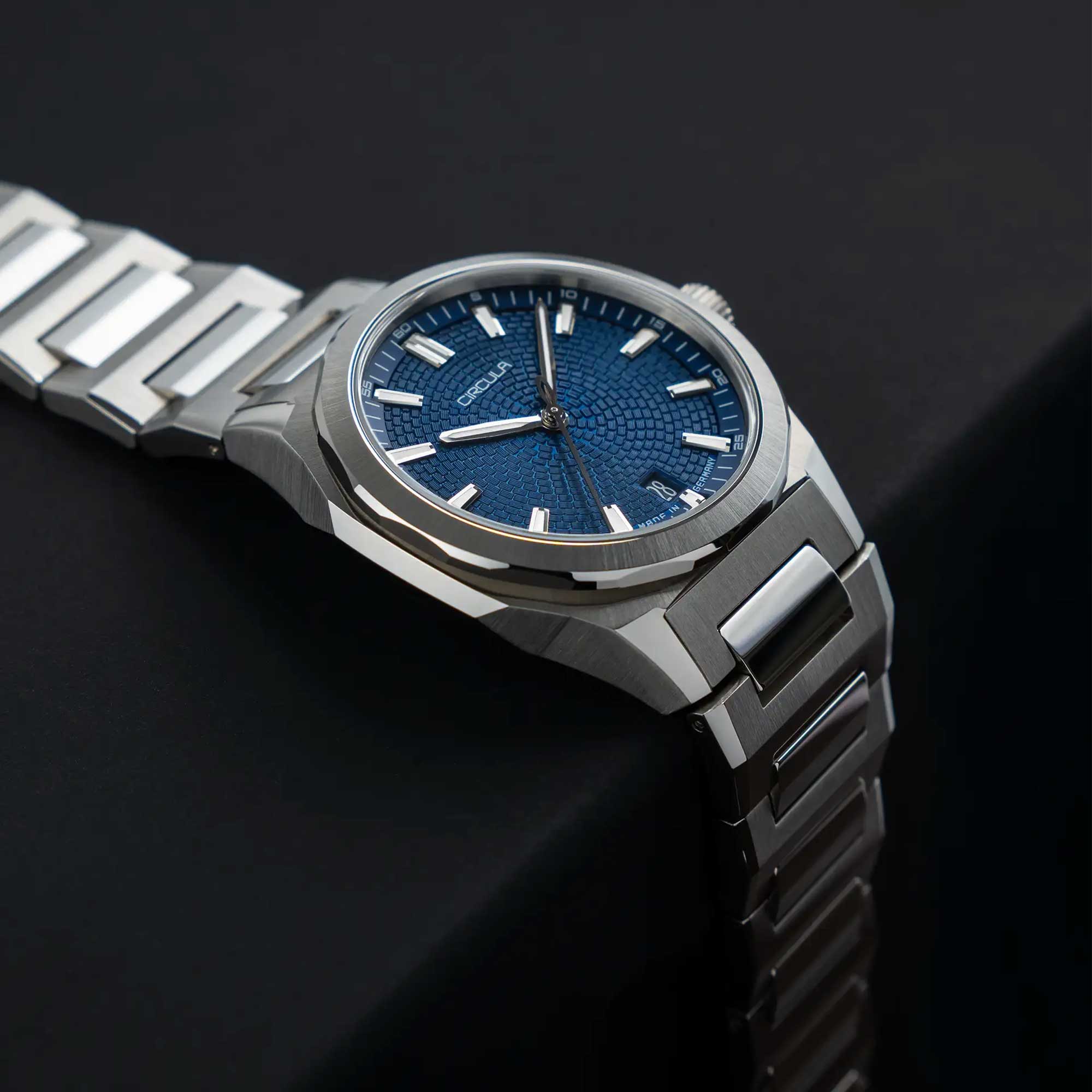 Circula Facet Petrol - Stållänk