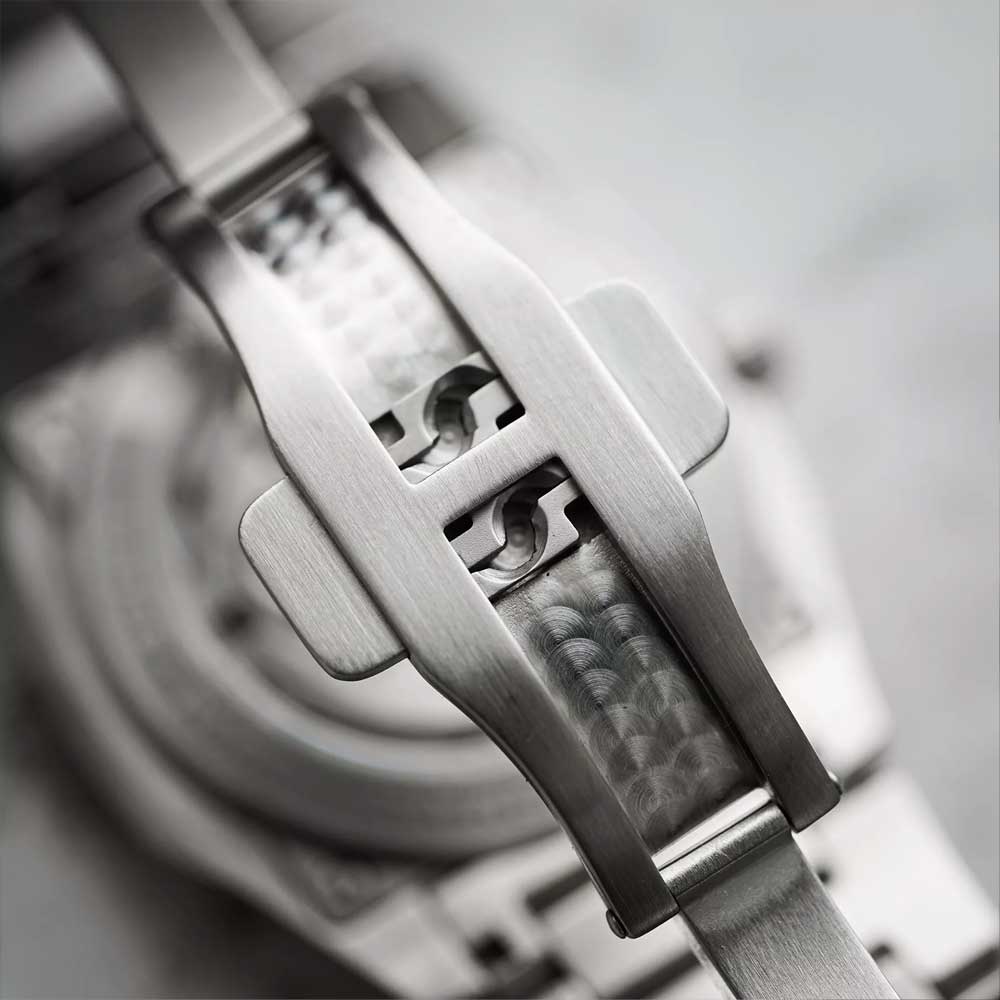 Circula Facet Braun - Stahlband