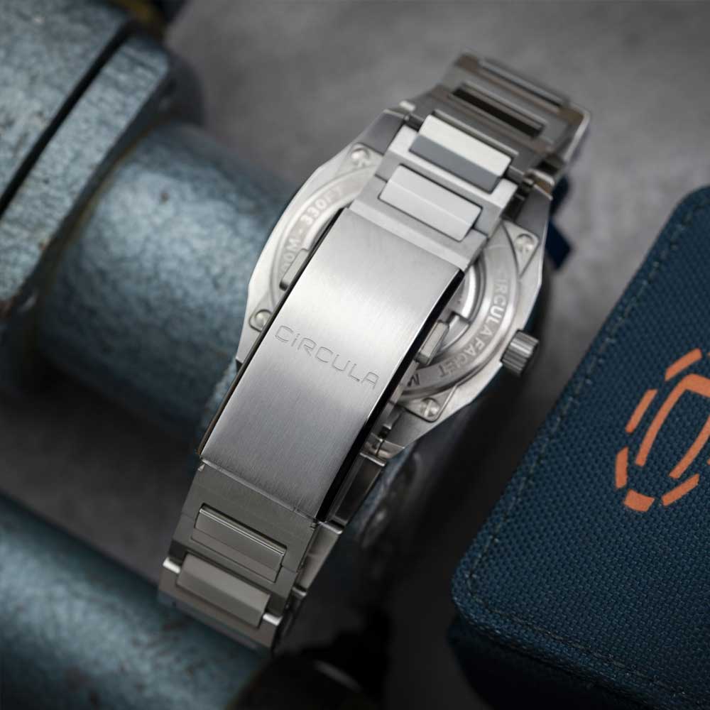 Circula Facet Braun - Stahlband