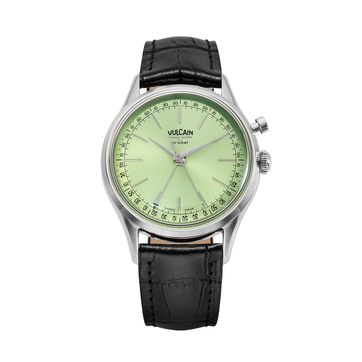VULCAIN Cricket President 39 mm - Pistachio Green