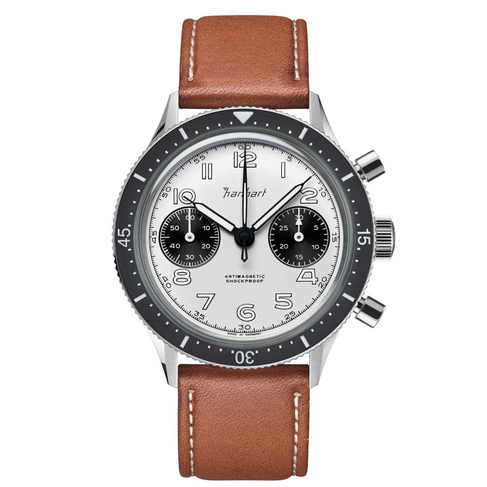 Hanhart 415 ES Panda hellbraunes Leder