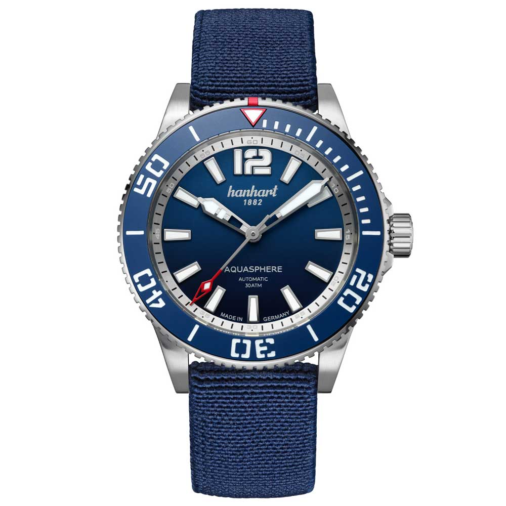 Hanhart AQUASPHERE Ocean Fade, 42mm Textilband