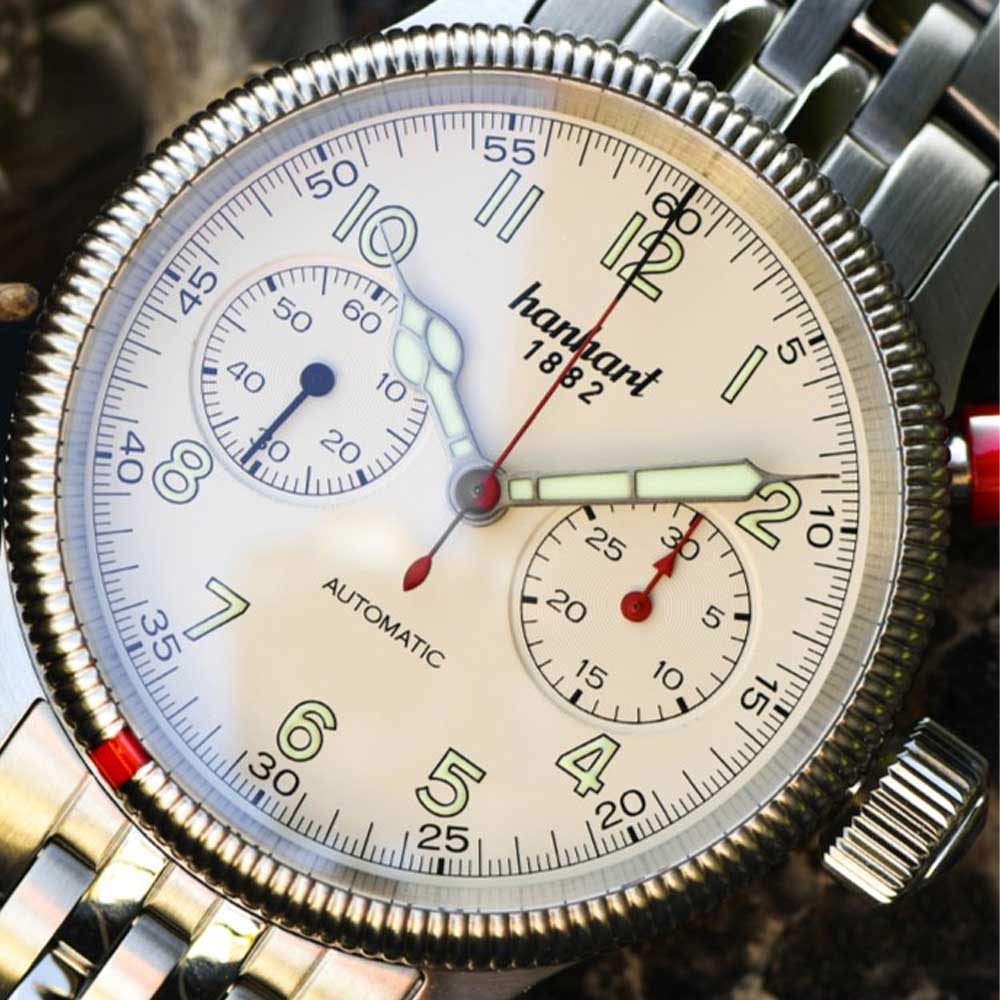 Hanhart PIONEER Mk I altweiß