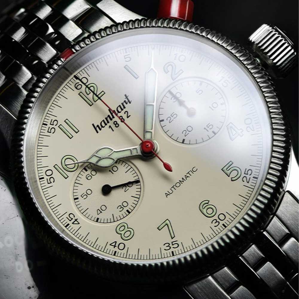 Hanhart PIONEER Mk I altweiß