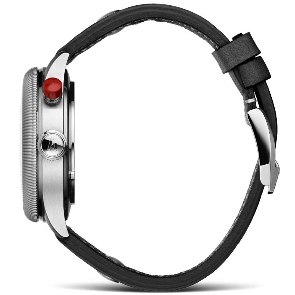 Hanhart PIONEER MonoScope silber, glatte Lünette