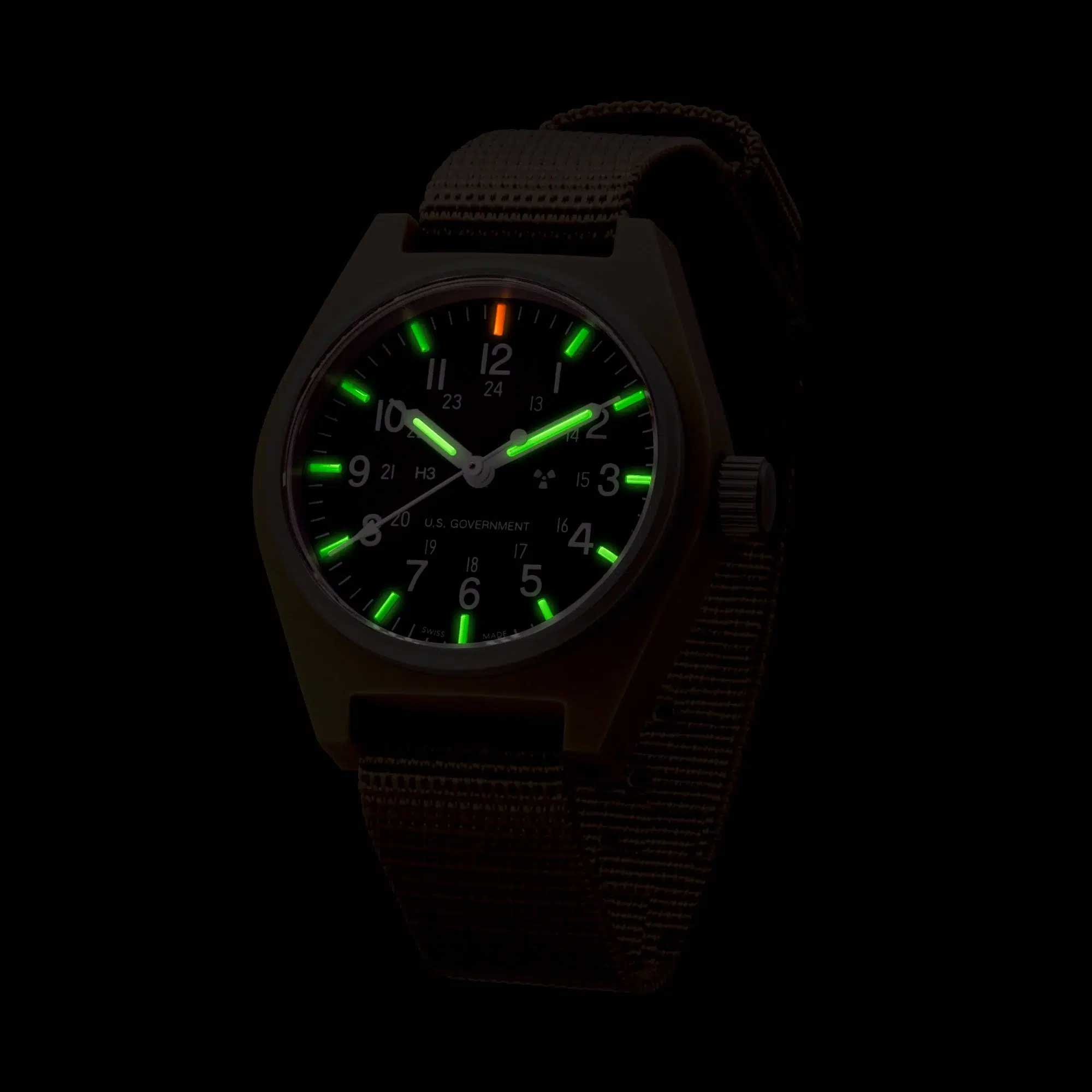 MARATHON 36mm MECCANICO DA UFFICIALE (GPM) WW194003SS-0101