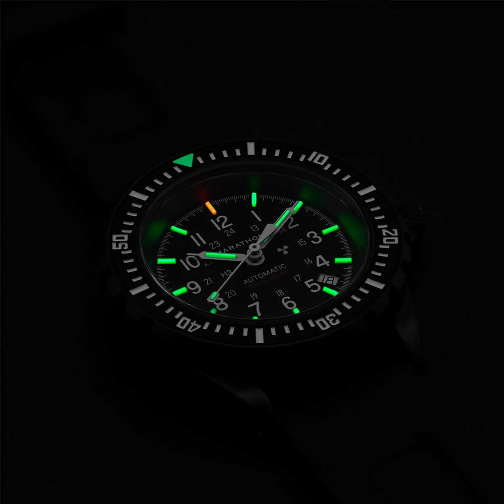 MARATHON 41mm ANTHRACITE LARGE DIVER'S AUTOMATIC (GSAR) WW194006BK-0130