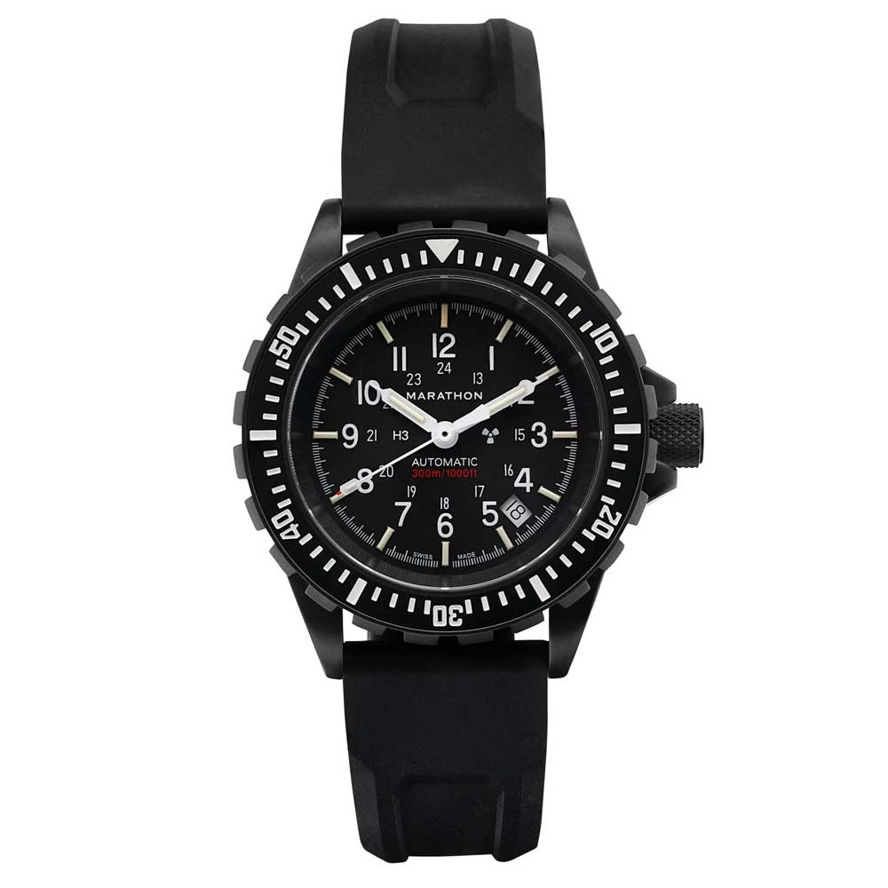 MARATHON 41mm ANTHRACITE LARGE DIVER'S AUTOMATIC (GSAR) WW194006BK-0130