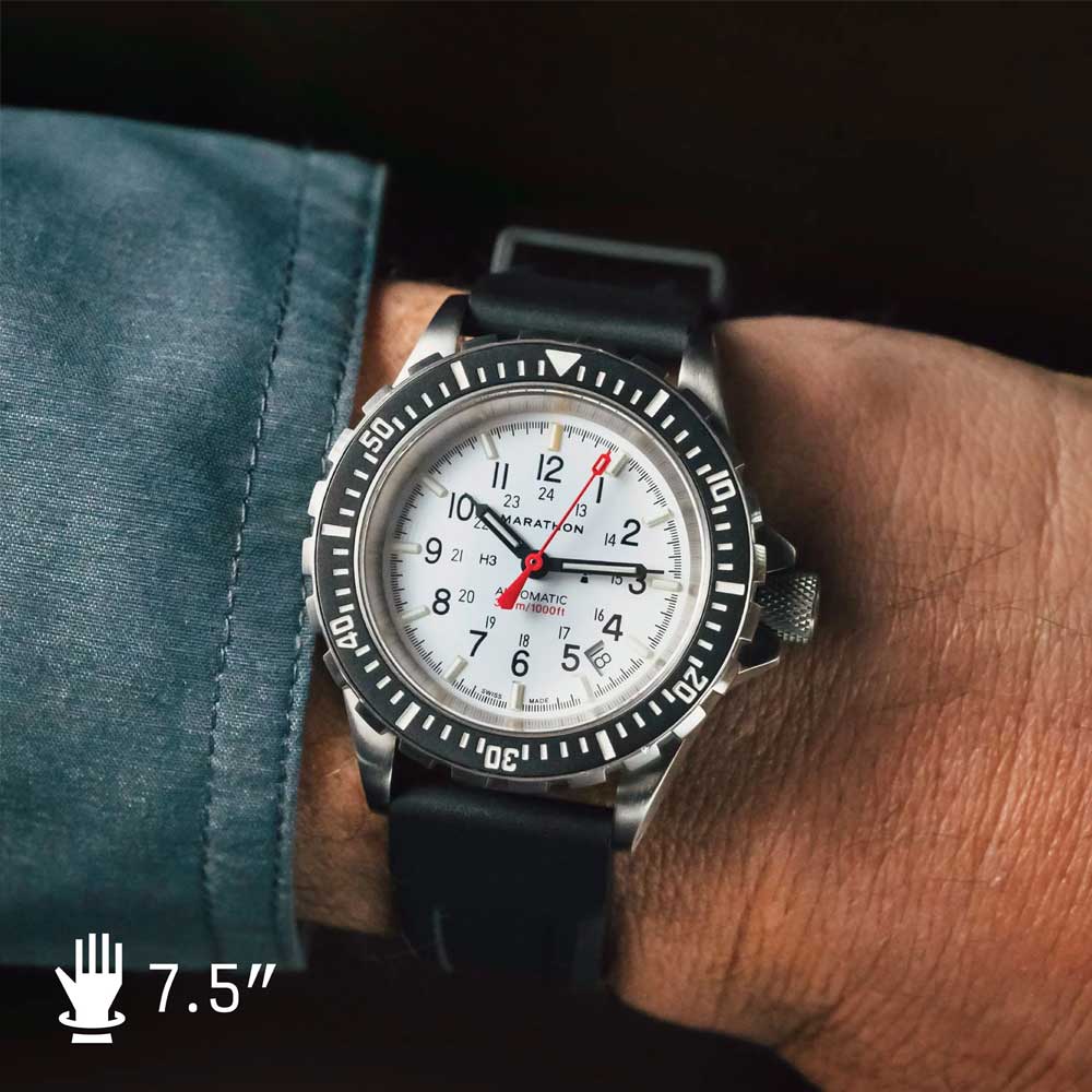 MARATHON 41mm Arctic Edition Large DIVER'S AUTOMATIC (GSAR) WW194006SS-0530