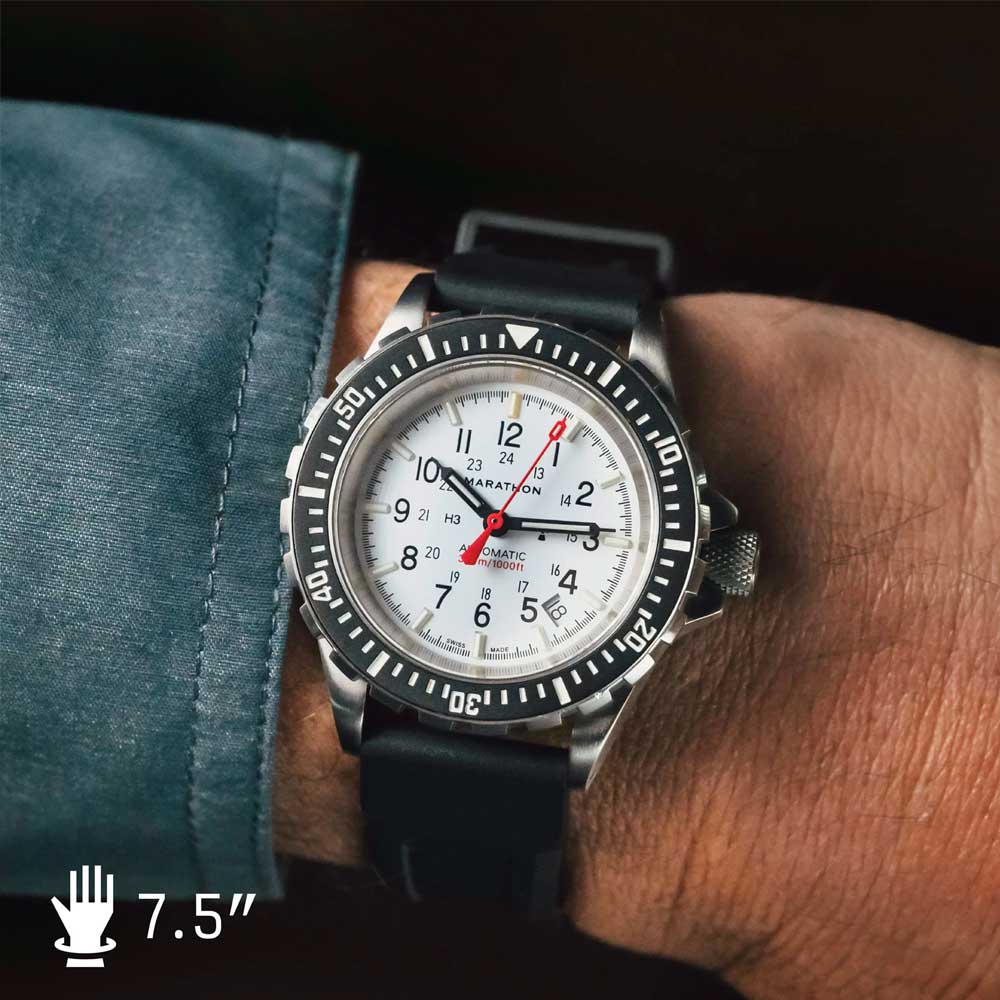 MARATHON 41mm Arctic Edition Taucheruhr Automatik (GSAR) WW194006SS-0530