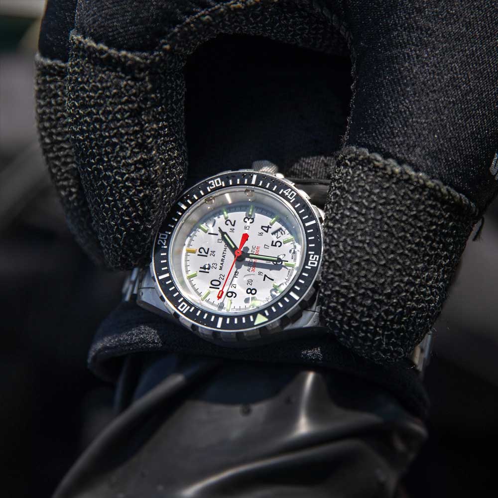 MARATHON 41mm Arctic Edition Taucheruhr Automatik (GSAR) WW194006SS-0530