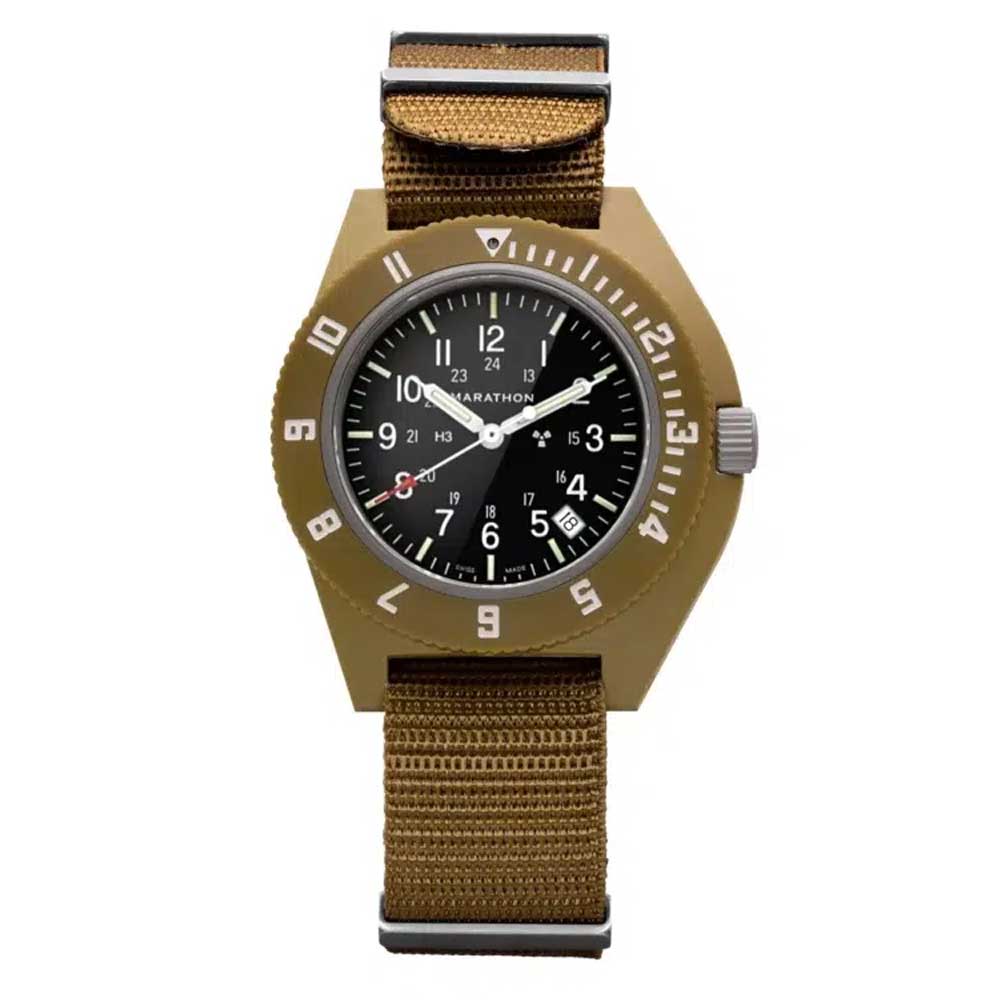 MARATHON 41mm Desert Tan Pilot Navigator With Date – WW194013DT