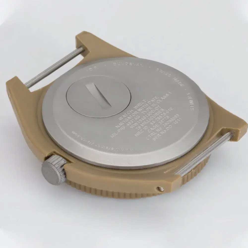 MARATHON 41mm Duvdevan Desert Tan Pilot Navigator – WW194013DT