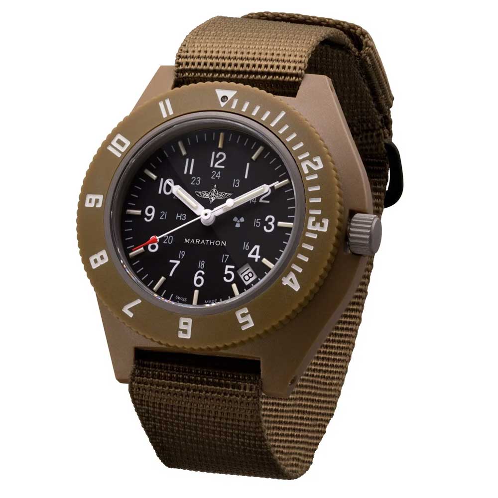 MARATHON 41mm Duvdevan Desert Tan Pilot Navigator – WW194013DT