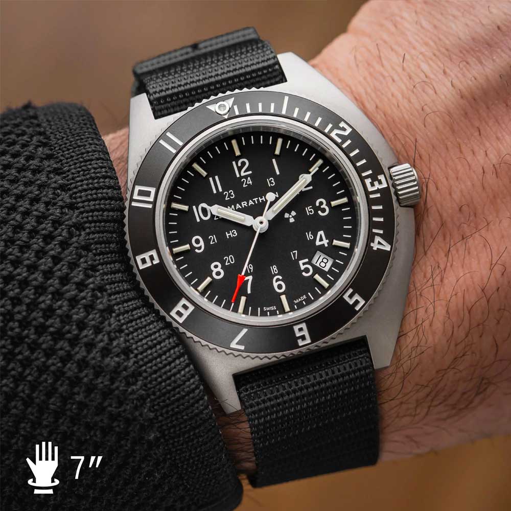 MARATHON 41mm STEEL NAVIGATOR DATE (SSNAV-D) WW194013SS-0101