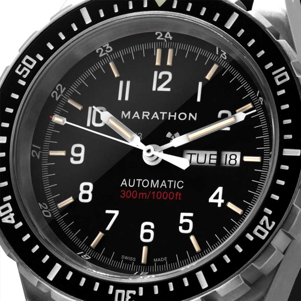 MARATHON 46mm JDD Jumbo Day/Date Automatic – WW194021SS