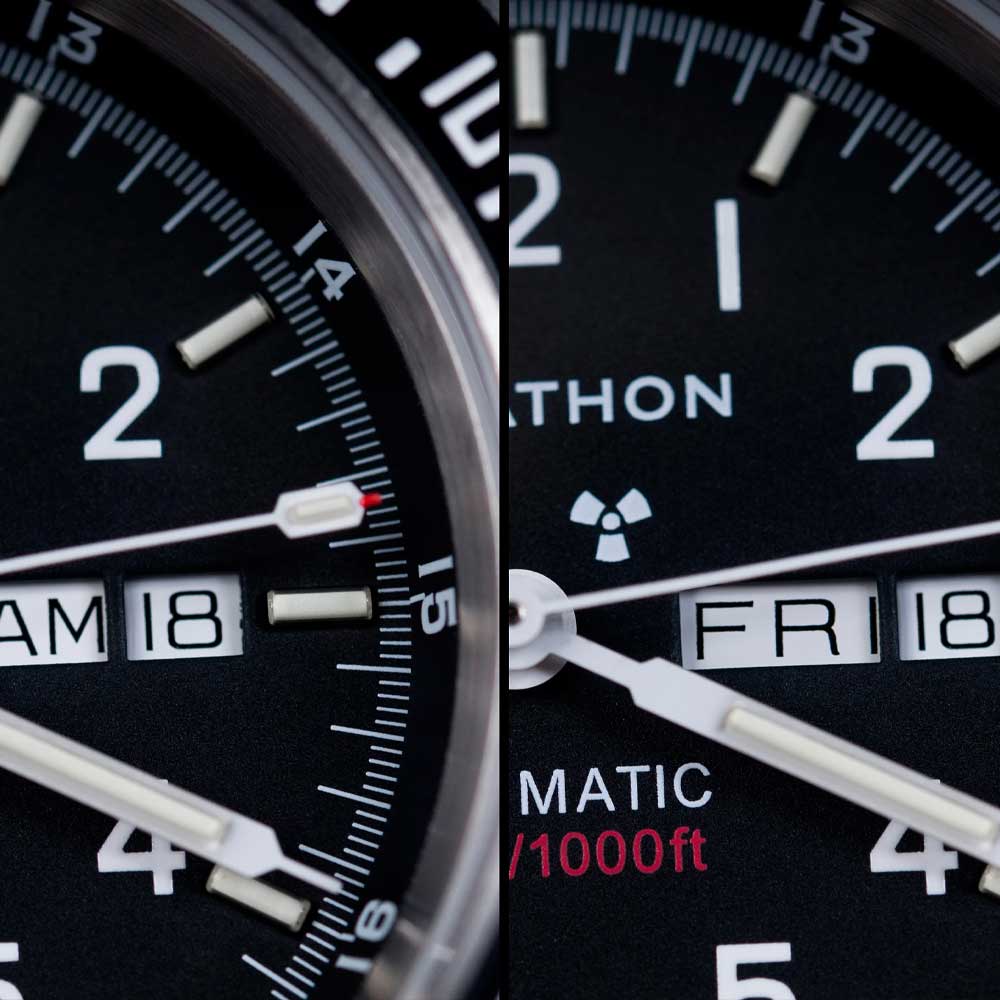 MARATHON 46mm JUMBO DAY/DATE AUTOMATIC (JDD) WW194021SS-0130