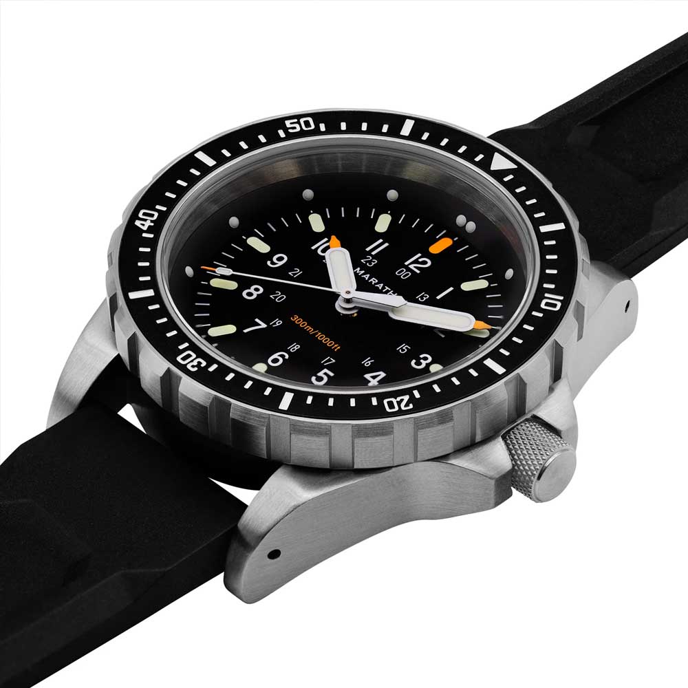 MARATHON 46mm JUMBO-TAUCHERQUARZ (JSAR) WW194018SS-0130