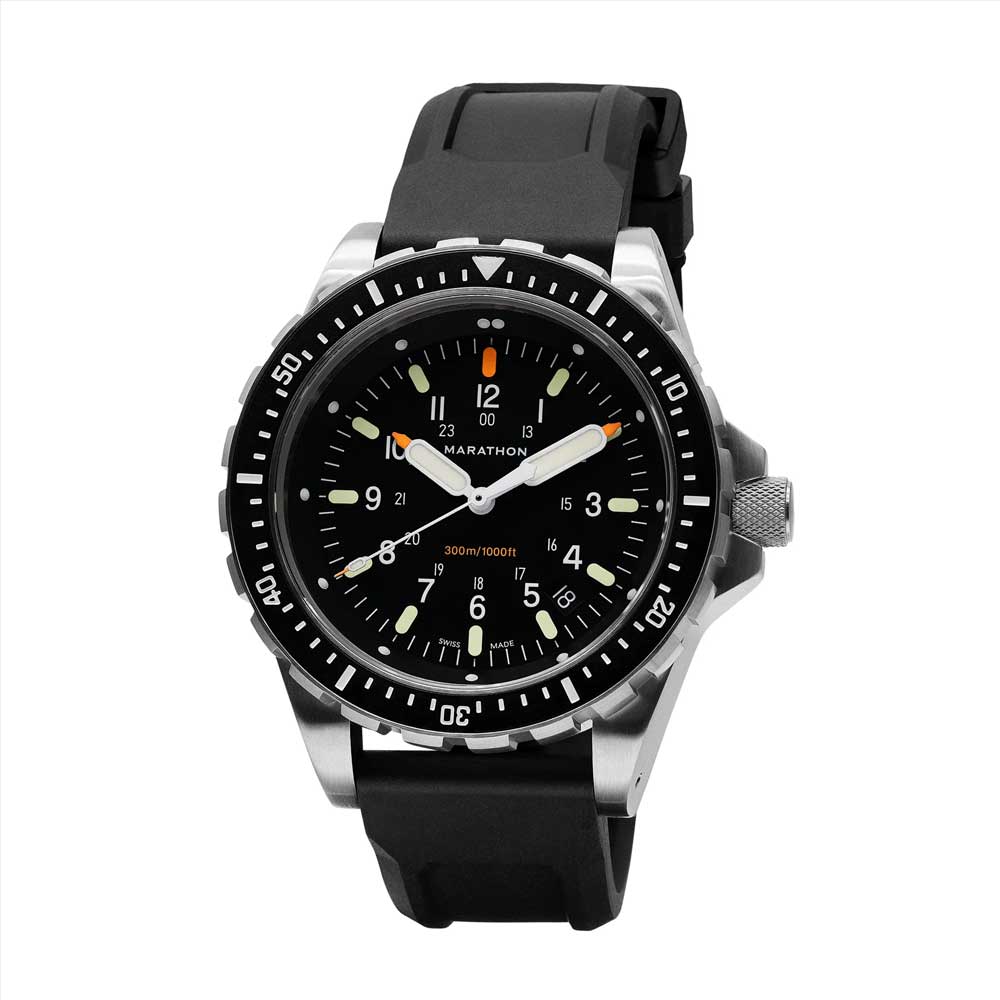 MARATHON 46mm JUMBO-TAUCHERQUARZ (JSAR) WW194018SS-0130