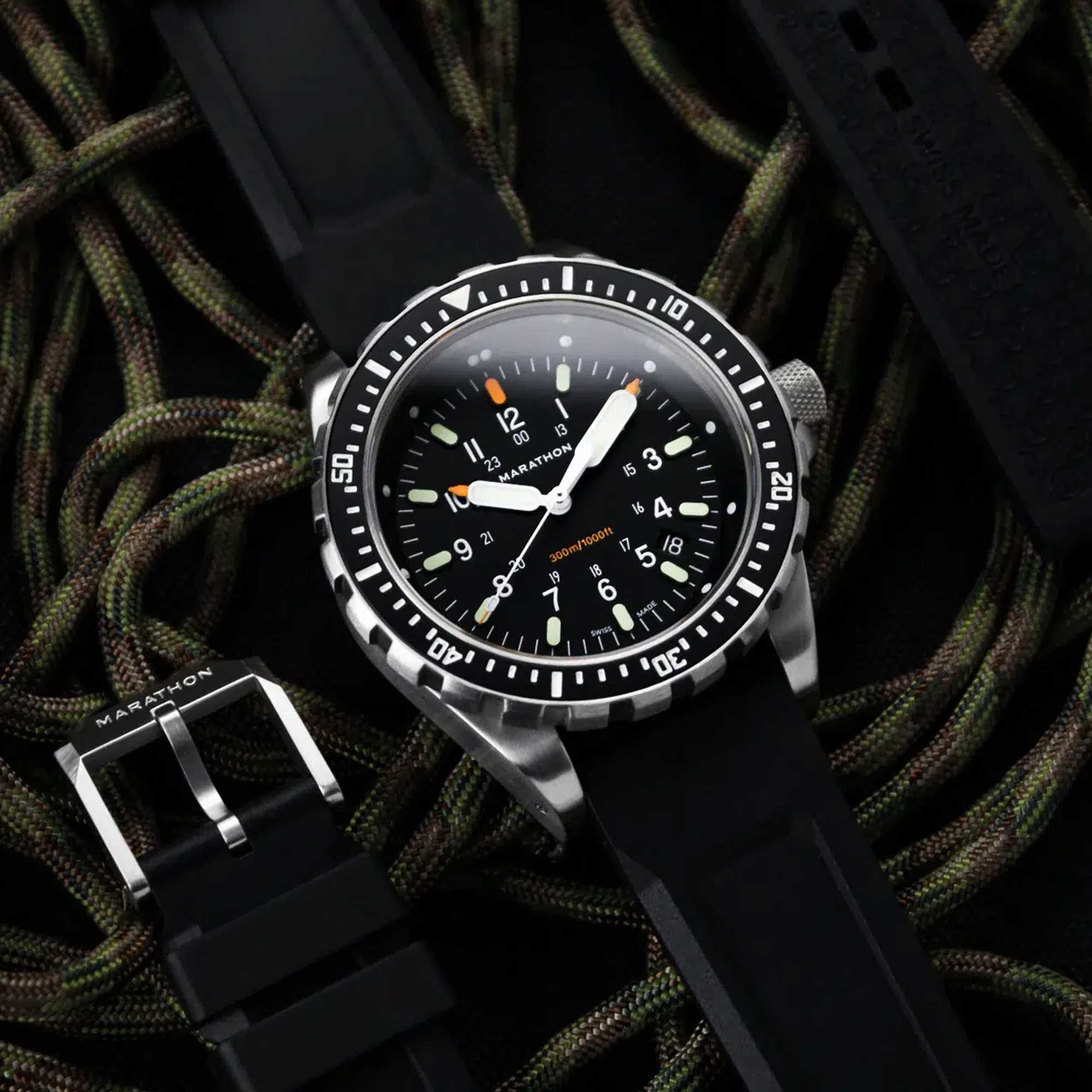 MARATHON Blue Yonder SSNAV-D Steel Navigator Quarzo WW194013SS