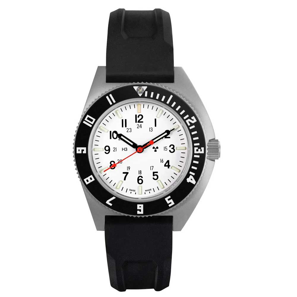 MARATHON SSNAV Arctic Steel Navigator Quarz – White Dial – WW194001SS