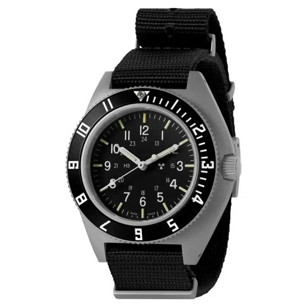 MARATHON SSNAV Steel Navigator Quarz Black Dial WW194001SS