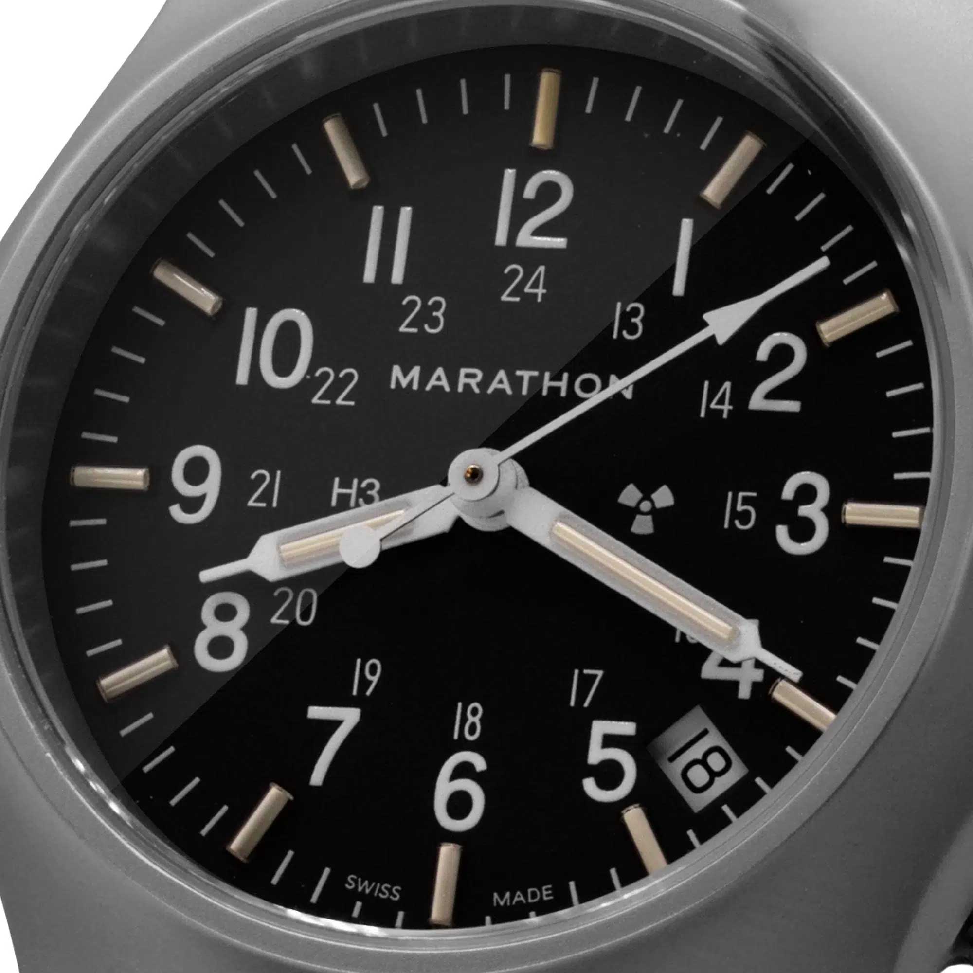MARATHON 36mm MECCANICO DA UFFICIALE (GPM) WW194003SS-0101