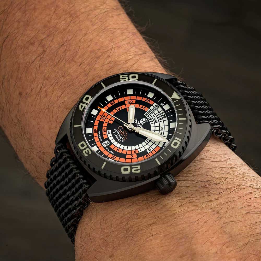 Ocean Crawler Decompression Timer - Black - DLC