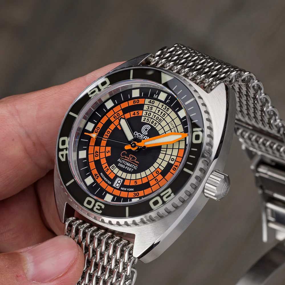 Ocean Crawler Decompression Timer - Black