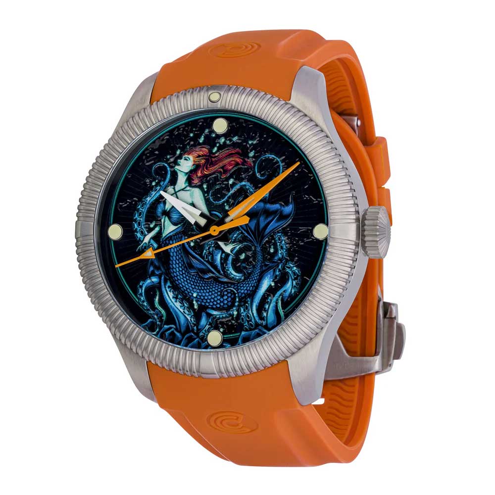 Ocean Crawler Mermaid - Ceramic-Enamel Dial - LE