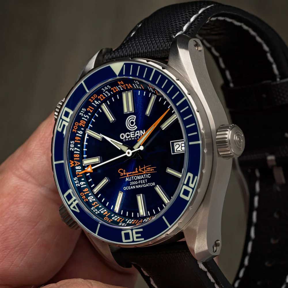 Ocean Crawler Ocean Navigator - Blue V3 - Titanium - Preorder