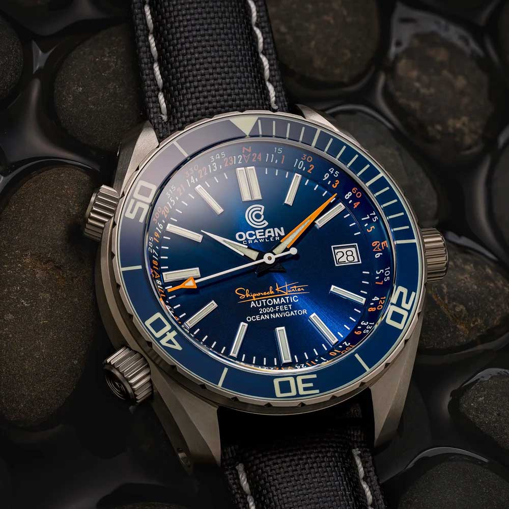 Ocean Crawler Ocean Navigator - Blue V3 - Titanium - Preorder