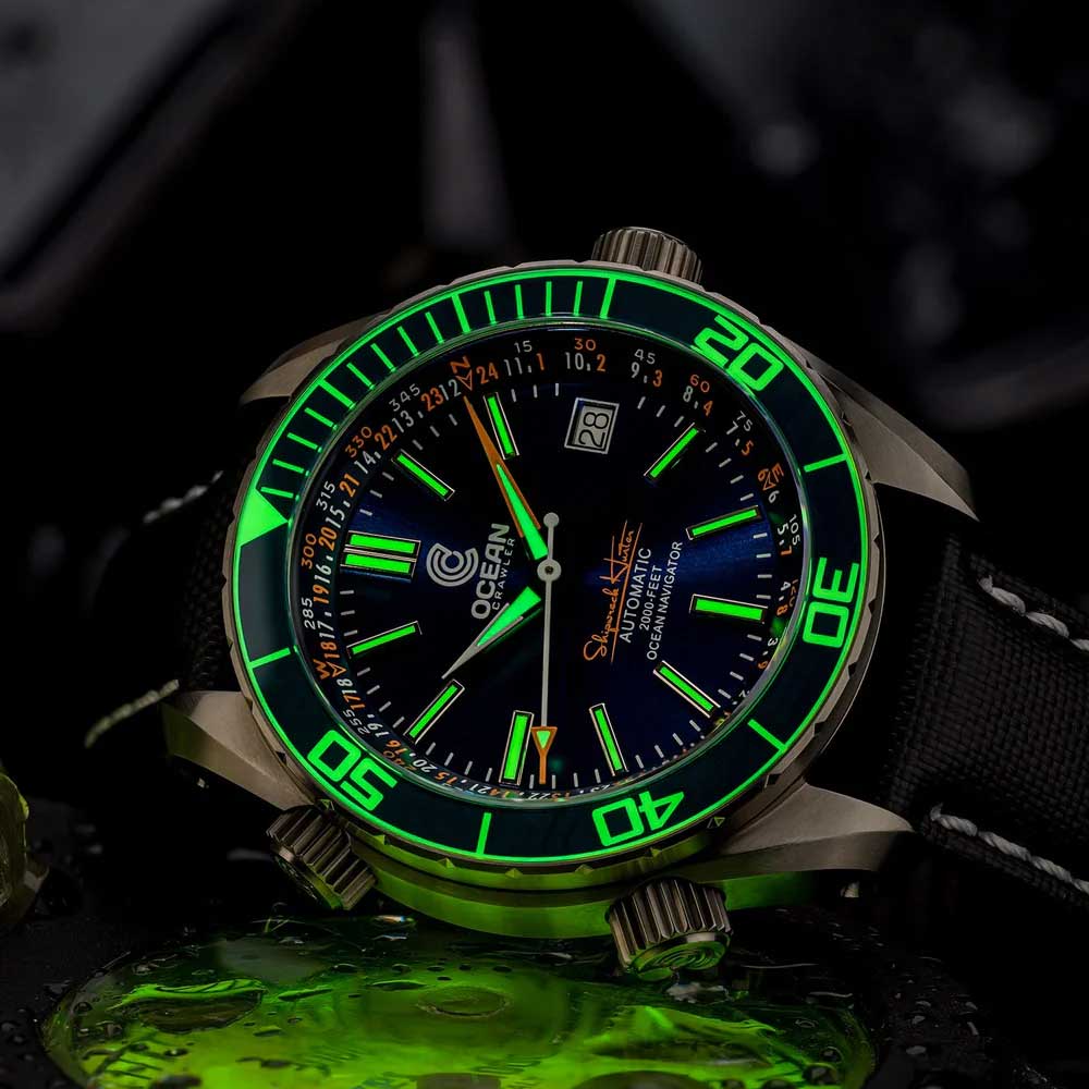 Ocean Crawler Ocean Navigator - Blue V3 - Titanium - Preorder