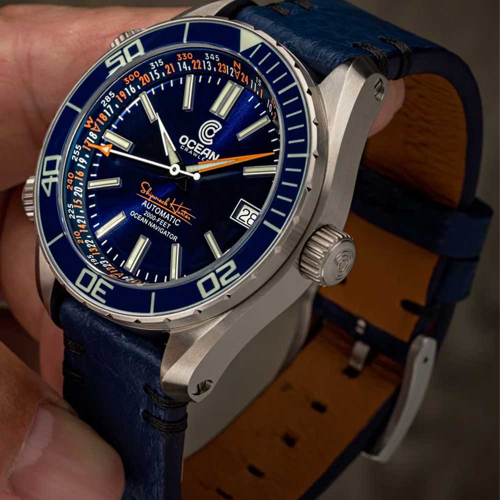 Ocean Crawler Ocean Navigator - Blue V3 - Titanium - Preorder