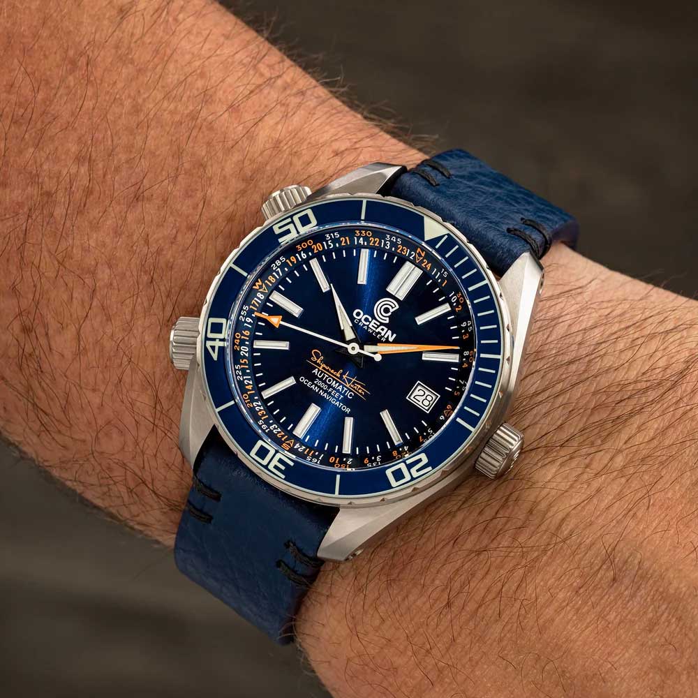 Ocean Crawler Ocean Navigator - Blue V3 - Titanium - Preorder